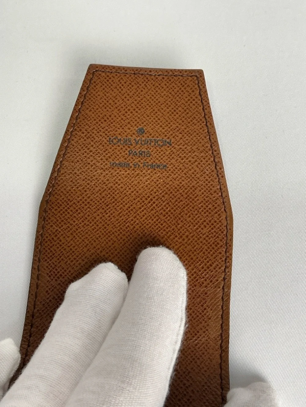Louis Vuitton Brown Monogram Cigarette Tobacco Case Accessory Lip Stick Holder - Picture 12 of 16